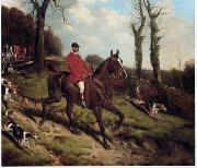 unknow artist Classical hunting fox, Equestrian and Beautiful Horses, 065. oil painting picture wholesale